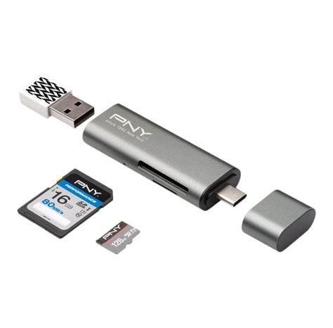 pny smart media card reader|PNY usb c card reader.